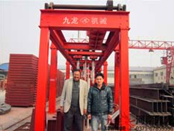 January 2011 Indian customers come to Kowloon site inspection equipment