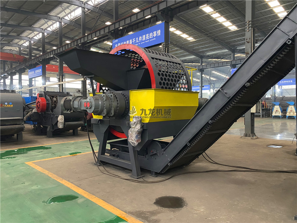 Tire Recycle Machine OTR Rubber Recycling Tyre Shredder